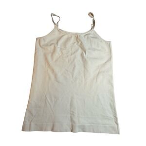 Shapermint Essentials Women's White Seamless Camisole Tank Top‎ 2XL Shape Wear